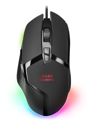 Mars Gaming MMGX mouse Mano destra USB tipo A Ottico 10000 DPI