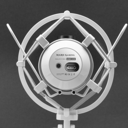 Mars Gaming MMICXW microfono Nero Microfono da studio