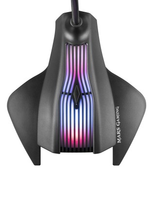 Mars Gaming MMIC microfono Nero Microfono da tavolo