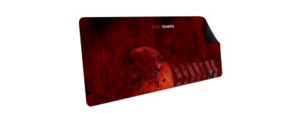 Mars Gaming MMP2 tappetino per mouse Nero, Rosso