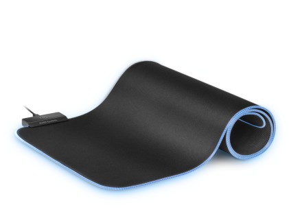 Mars Gaming MMPRGB2 tappetino per mouse Tappetino per mouse per gioco da computer Nero