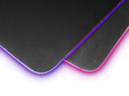 Mars Gaming MMPRGB2 tappetino per mouse Tappetino per mouse per gioco da computer Nero