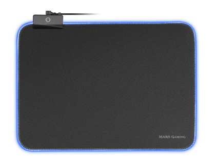 Mars Gaming MMPRGBL tappetino per mouse Tappetino per mouse per gioco da computer Nero