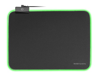 Mars Gaming MMPRGBL tappetino per mouse Tappetino per mouse per gioco da computer Nero