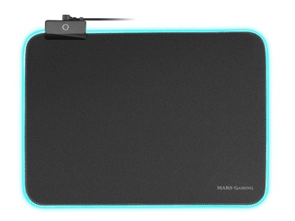 Mars Gaming MMPRGBL tappetino per mouse Tappetino per mouse per gioco da computer Nero