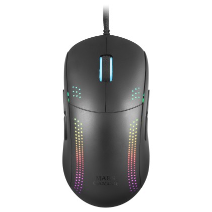 Mars Gaming MMPRO mouse Mano destra USB tipo A Ottico 32000 DPI