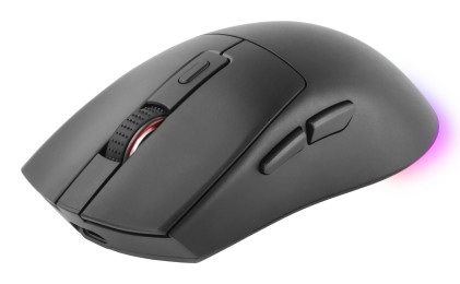 Mars Gaming MM-T3 mouse Mano destra RF Wireless + Bluetooth + USB Type-C Ottico 14400 DPI