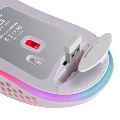 Mars Gaming MMW3W mouse Mano destra RF Wireless Ottico 3200 DPI