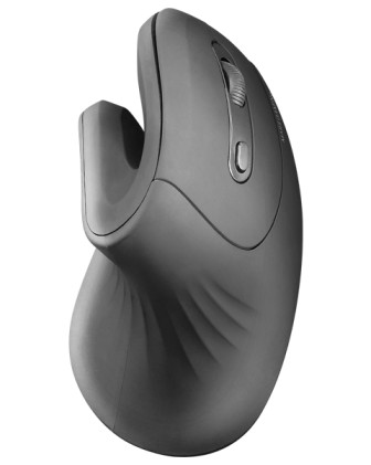 Mouse verticale wireless Mars Gaming MMW-ERGOPRO 2,4 GHz 3200 dpi - 5 pulsanti - Colore nero