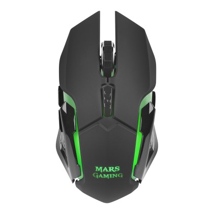 Mars Gaming MMW mouse Ambidestro RF Wireless Ottico 3200 DPI