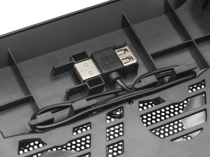 Mars Gaming MNBC0 supporto per notebook 39,6 cm (15.6") Supporto per computer portatile Nero