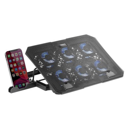 Mars Gaming MNBC23 base di raffreddamento per laptop 40,6 cm (16") Nero