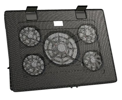 Mars Gaming MNBC2 base di raffreddamento per notebook 43,9 cm (17.3") 2000 Giri/min Nero