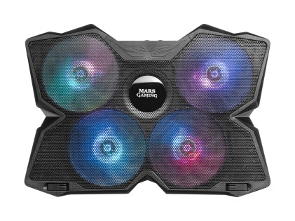 Mars Gaming MNBC3 supporto per notebook Supporto per computer portatile Nero 43,9 cm (17.3")