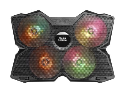 Mars Gaming MNBC3 supporto per notebook Supporto per computer portatile Nero 43,9 cm (17.3")