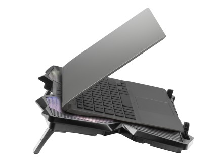 Mars Gaming MNBC3 supporto per notebook Supporto per computer portatile Nero 43,9 cm (17.3")