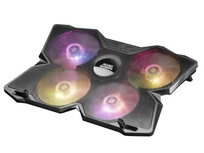 Mars Gaming MNBC3 supporto per notebook Supporto per computer portatile Nero 43,9 cm (17.3")
