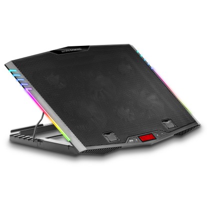 Mars Gaming MNBC5 supporto per notebook Supporto per computer portatile Nero 48,3 cm (19")