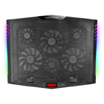 Mars Gaming MNBC5 supporto per notebook Supporto per computer portatile Nero 48,3 cm (19")