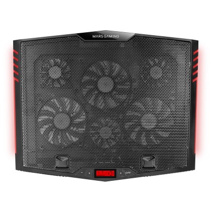 Mars Gaming MNBC5 supporto per notebook Supporto per computer portatile Nero 48,3 cm (19")