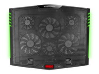 Mars Gaming MNBC5 Dissipatore per Notebook da 17.3", Black