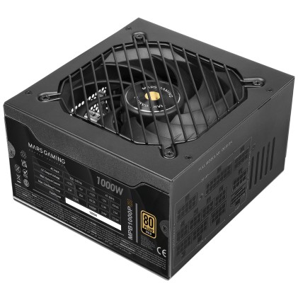 Mars Gaming MPB1000PSI alimentatore per computer 1000 W 24-pin ATX ATX Nero