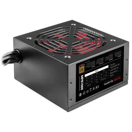 Mars Gaming MPB1000 alimentatore per computer 1000 W 20+4 pin ATX ATX Nero