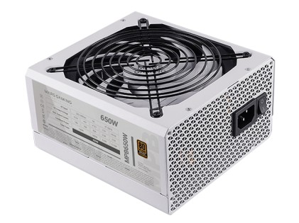 Mars Gaming MPB650 alimentatore per computer 650 W 24-pin ATX ATX Bianco