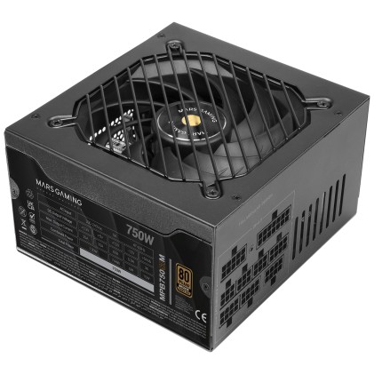 Mars Gaming MPB750SIM alimentatore per computer 750 W 24-pin ATX ATX Nero