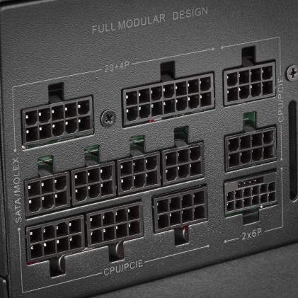 Mars Gaming MPB850PSI alimentatore per computer 850 W 24-pin ATX ATX Nero