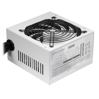 Mars Gaming MPIII850W alimentatore per computer 850 W 20+4 pin ATX ATX Bianco