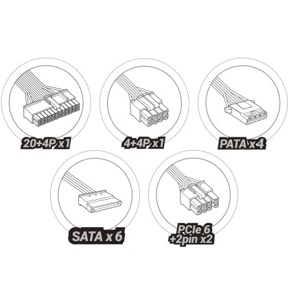 Mars Gaming MPIII850 alimentatore per computer 850 W 20+4 pin ATX ATX Nero, Rosso