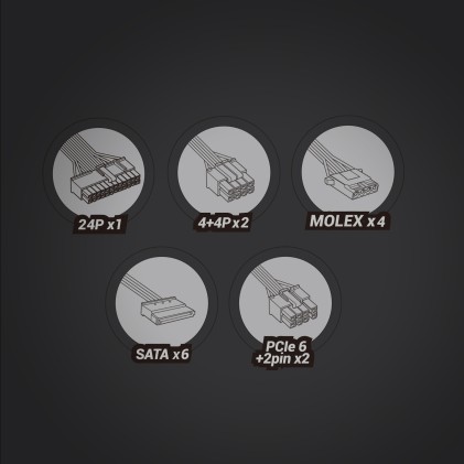 Mars Gaming MPIII850 alimentatore per computer 850 W 20+4 pin ATX ATX Nero, Rosso