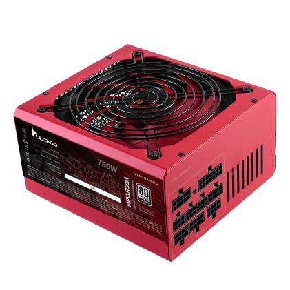 Mars Gaming MPVU750M alimentatore per computer 750 W 24-pin ATX ATX Rosso
