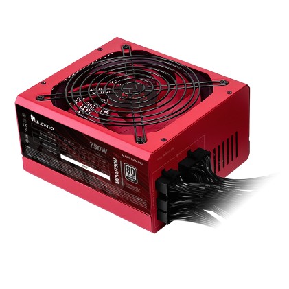 Mars Gaming MPVU750M alimentatore per computer 750 W 24-pin ATX ATX Rosso