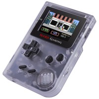 Mars Gaming MRBW Console con 151 giochi, Slot MicroSD, emulatore GBA, Sega, NES, FC/SFC White