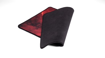 Mars Gaming MRMP0 tappetino per mouse Tappetino per mouse per gioco da computer Nero, Rosso
