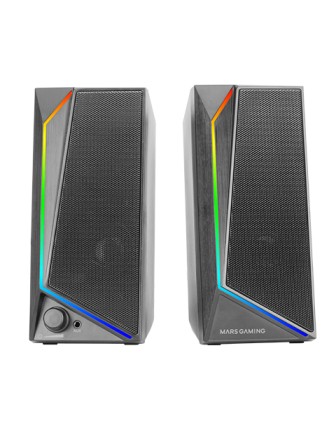 Mars Gaming MS72 altoparlante Nero Cablato 15 W