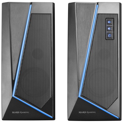 Mars Gaming MS7 altoparlante Nero Con cavo e senza cavo 20 W
