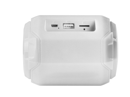 Mars Gaming MSBAXW altoparlante portatile e per feste Altoparlante portatile stereo Bianco 10 W
