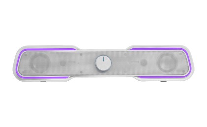 Mars Gaming MSBXW altoparlante soundbar Bianco 10 W