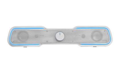 Mars Gaming MSBXW altoparlante soundbar Bianco 10 W