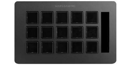 Mars Gaming MSD-ONE Nero 15 pulsanti