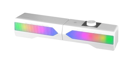 Mars Gaming MSDUOW altoparlante soundbar Bianco 15 W