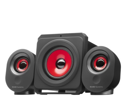 Mars Gaming Speakers MSX  2.1 Black Red
