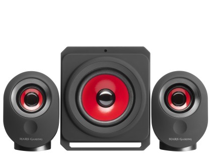 Mars Gaming Speakers MSX  2.1 Black Red