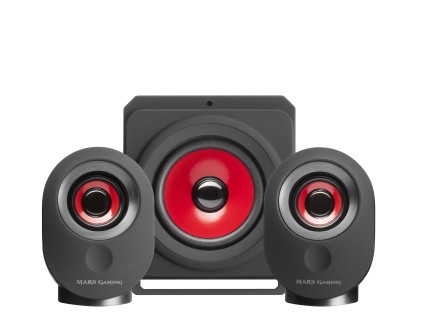 Mars Gaming Speakers MSX  2.1 Black Red