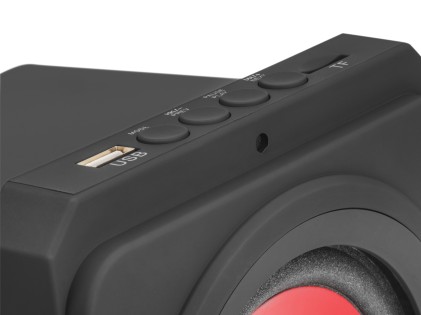 Mars Gaming Speakers MSX  2.1 Black Red