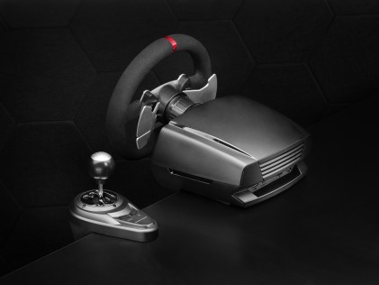 Mars Gaming MWHRSX periferica di gioco Nero Sterzo + Pedali Analogico/Digitale Android, PC, PlayStation 4, Xbox Series S, Xbox Series X, iOS