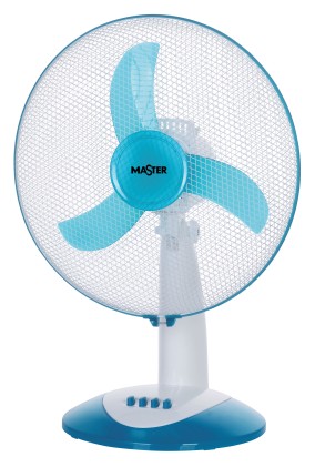 Master Ventilatore da tavolo VE40 40cm 55W Bianco/Azzurro
